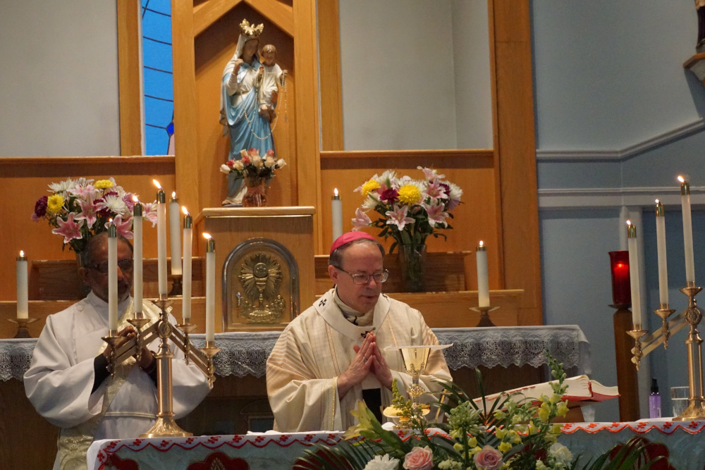 Gallery of images from Sunday Mass